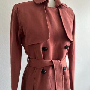 Abercrombie & Fitch Rust Trench Coat